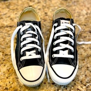 Classic Black Unisex Converse All Star Sneakers